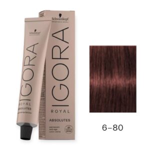6-80 Rubio Oscuro Rojo Natural Igora Royal Absolute Schwarzkopf®