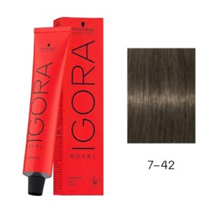 7-42-e1710705484798.jpeg 7-42 Rubio Medio Beige Humo Igora Royal Schwarzkopf®