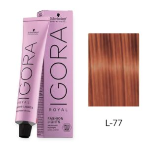 L-77.jpeg L-77 Cobre Intenso Igora Royal Fashion Lights Schwarzkopf®