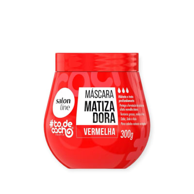 Máscara Matizadora Vermelha #To De Cachos 300g Salon Line®