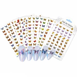 Sticker Mariposa Tornasol