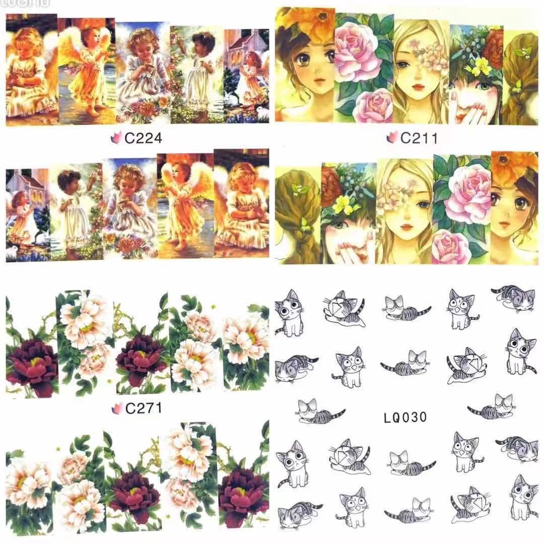 Sticker Al Agua Animados