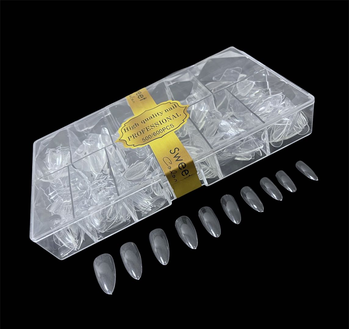 Tips Oval Flexible 500/600 Pcs - Imagen 2