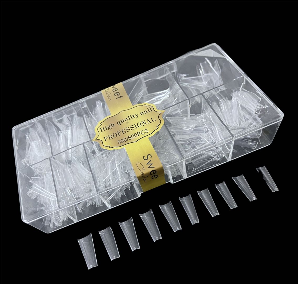 Tips Coffin Flexible 500/600 Pcs - Imagen 2