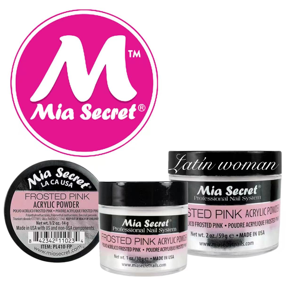 Acrílico Frosted Pink Mía Secret®