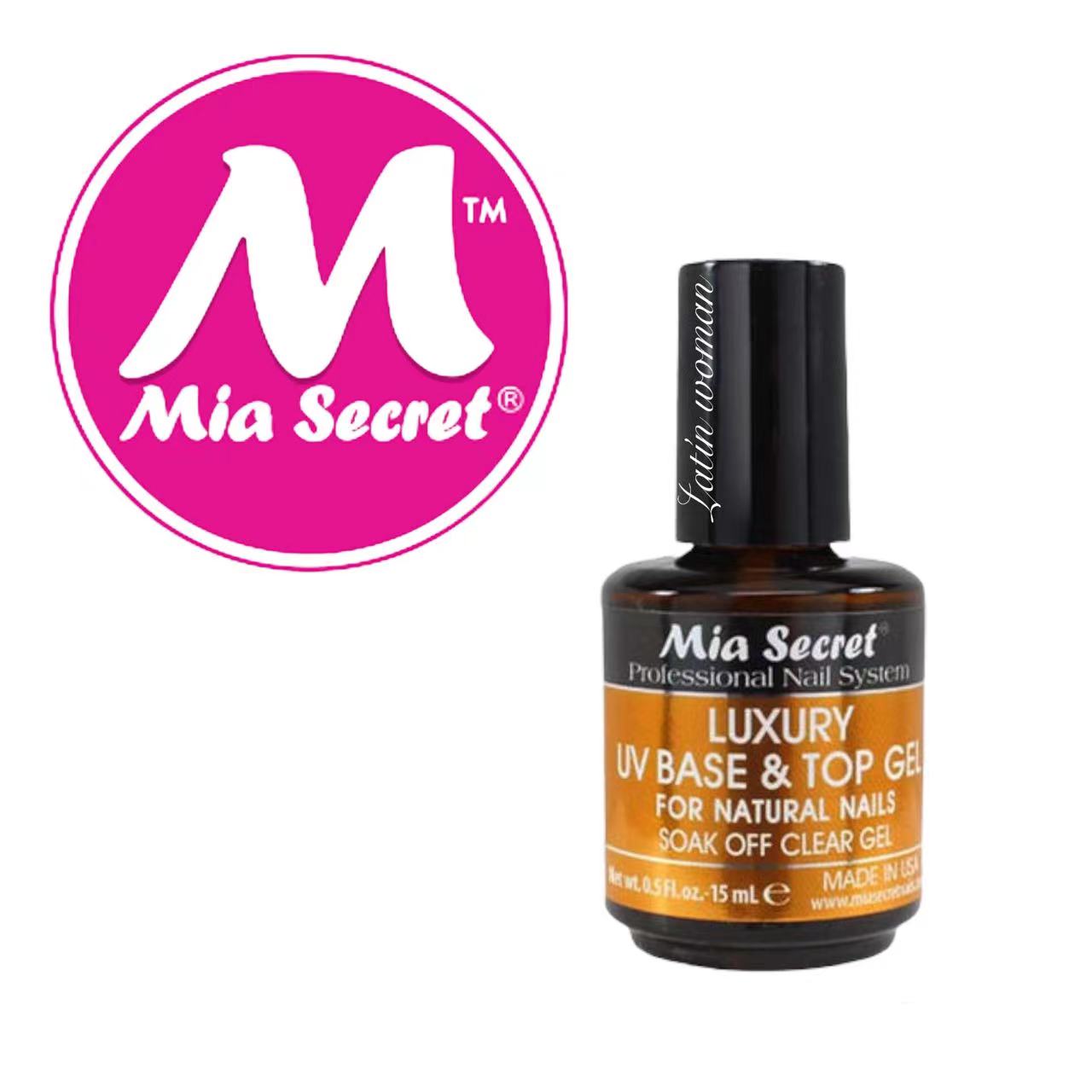 Luxury Uv Base & Top Gel Mia Secret®