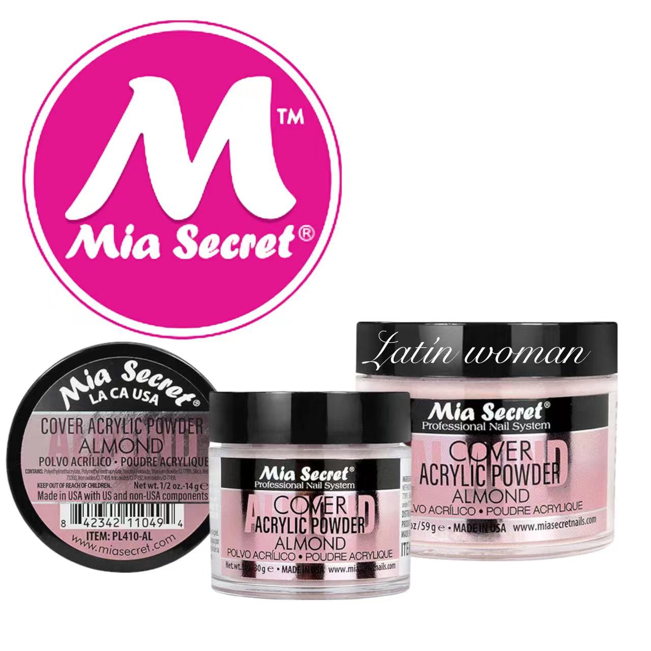 Acrilico Cover Almond Mía Secret.