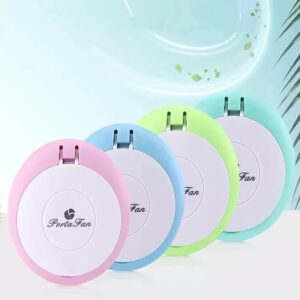 WechatIMG210.jpeg Mini Ventilador Recargable Con Espejo