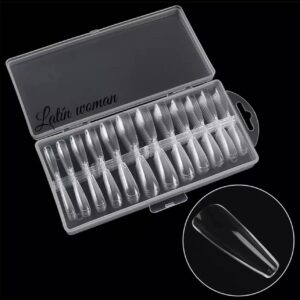 Tips Soft Gel Coffin Long