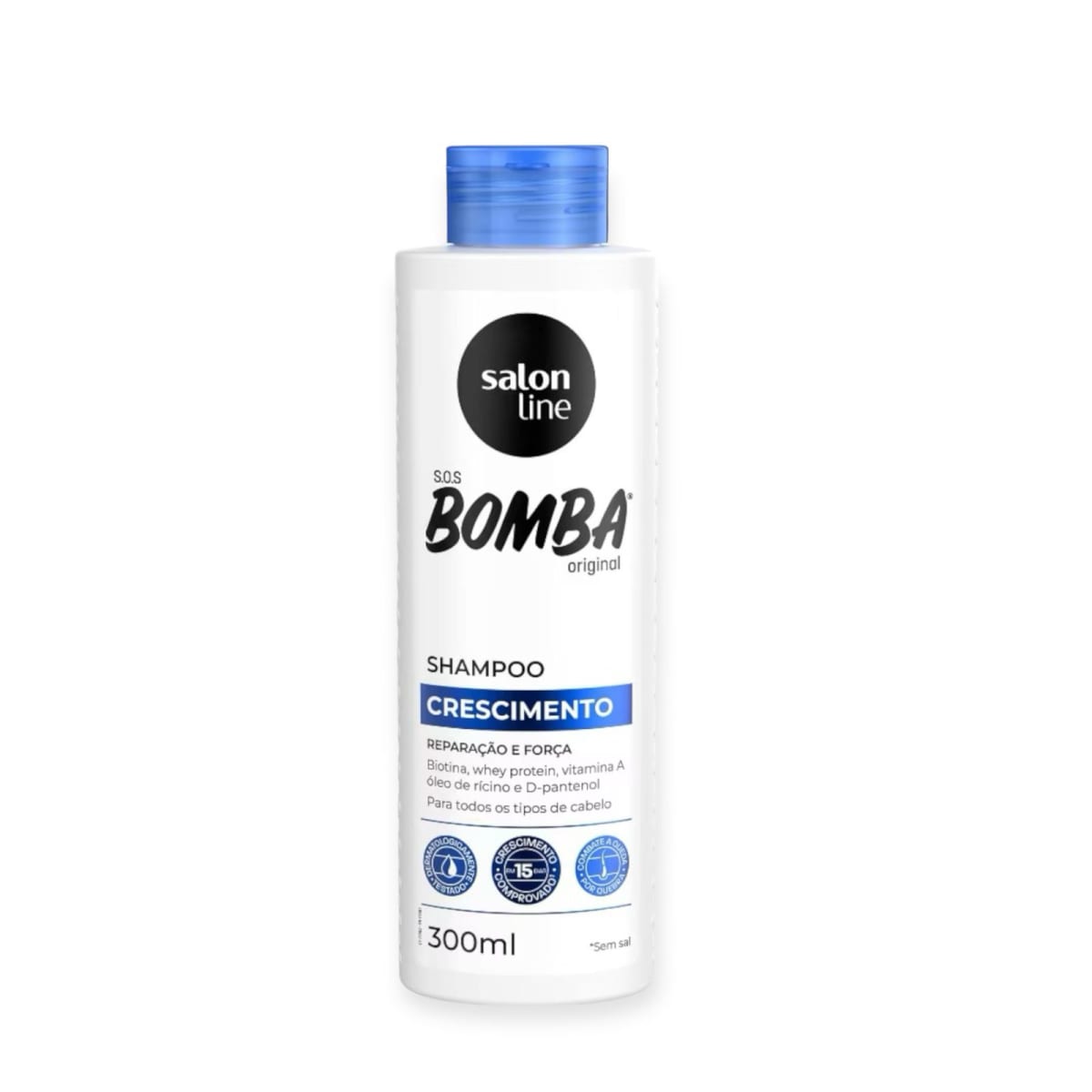 Shampoo S.O.S Bomba Crecimiento 300 Ml Salon Line®