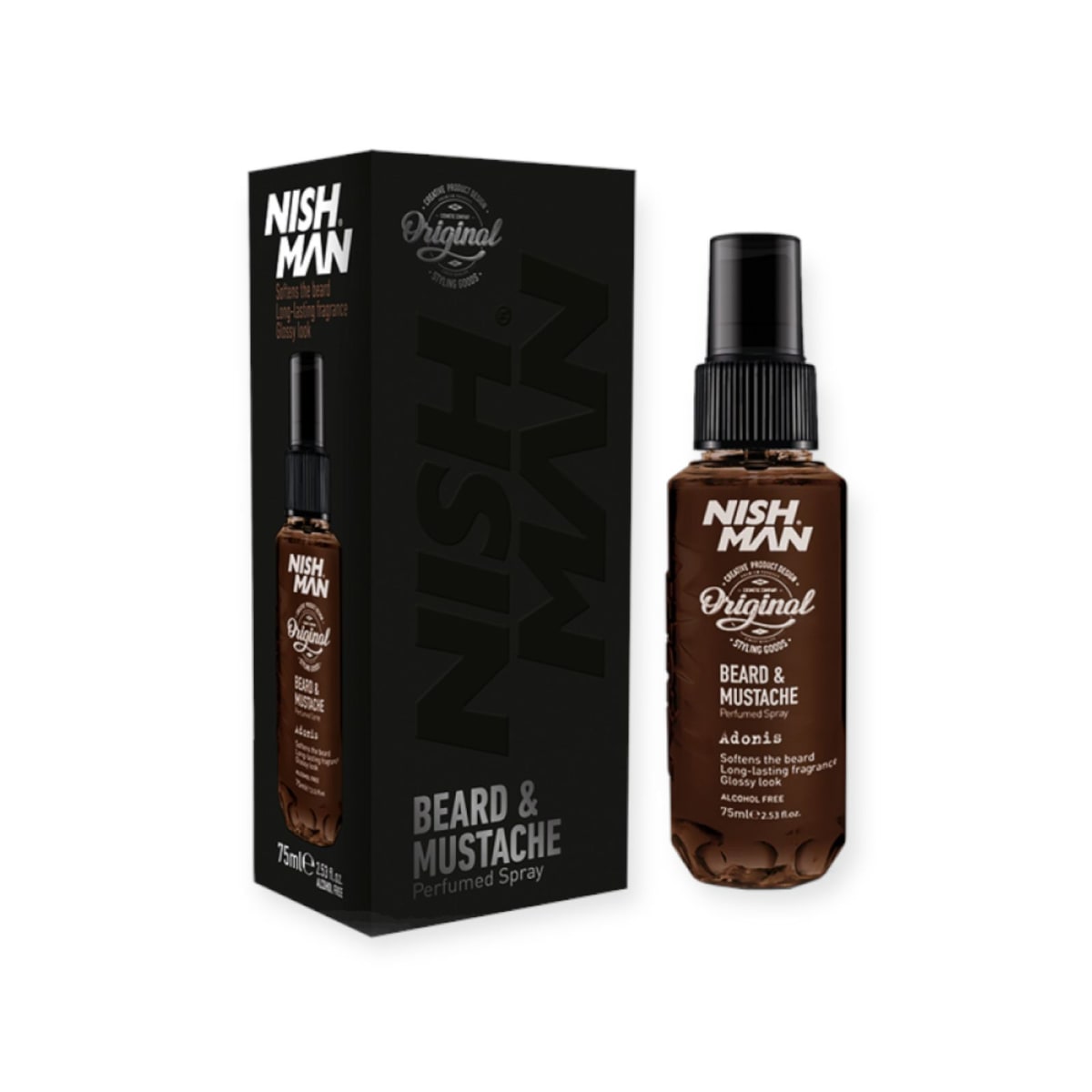 Beard § Mustache Care Oil 75 Ml Nishman®