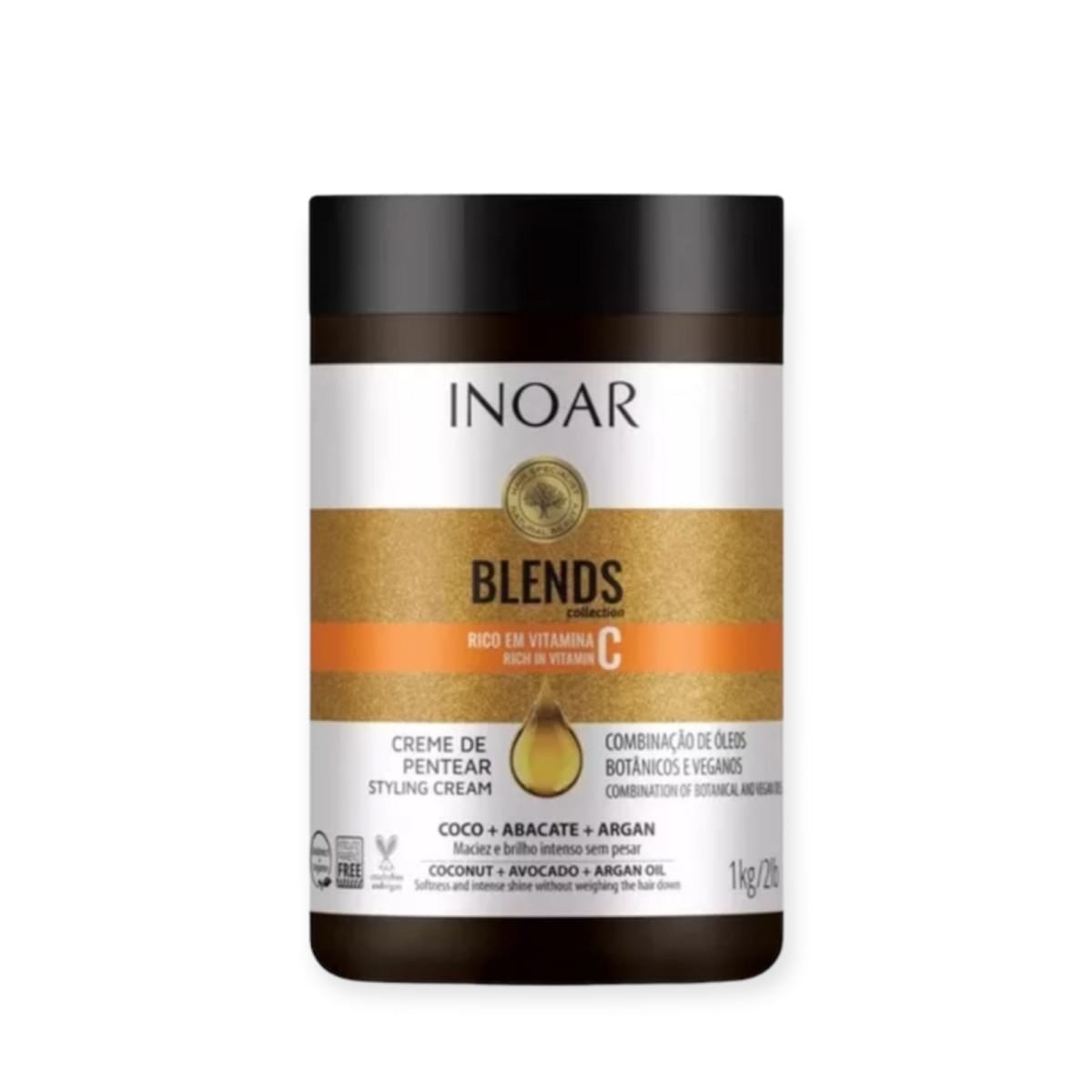 Crema De Peinar Blends Collection 1000 Ml Inoar®