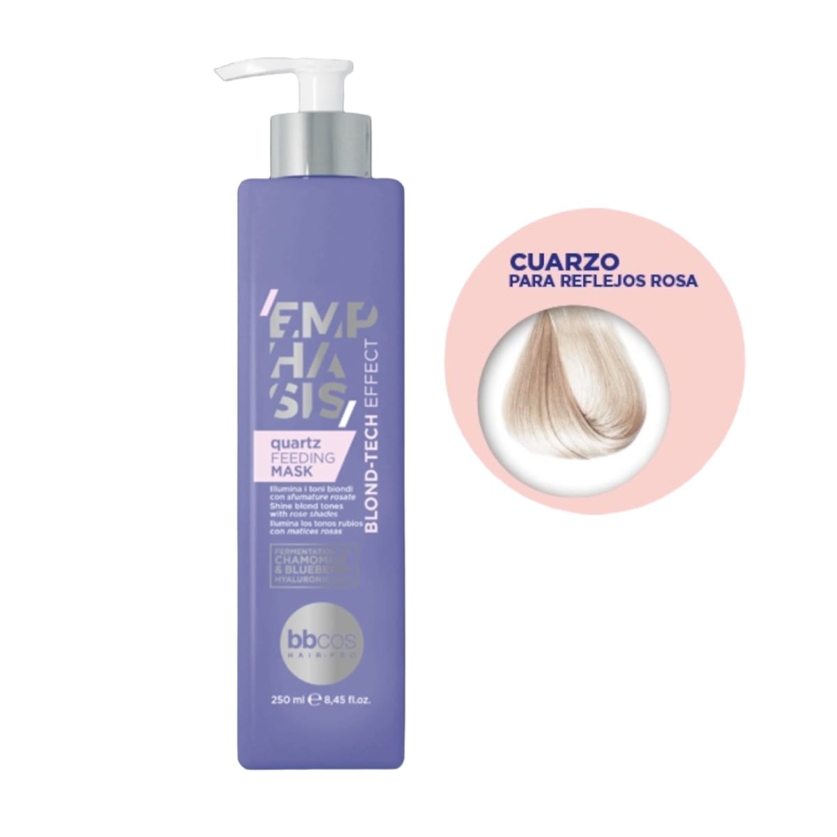 Mask Quartz Blond Feeding Emphasis 250 Ml Bbcos®