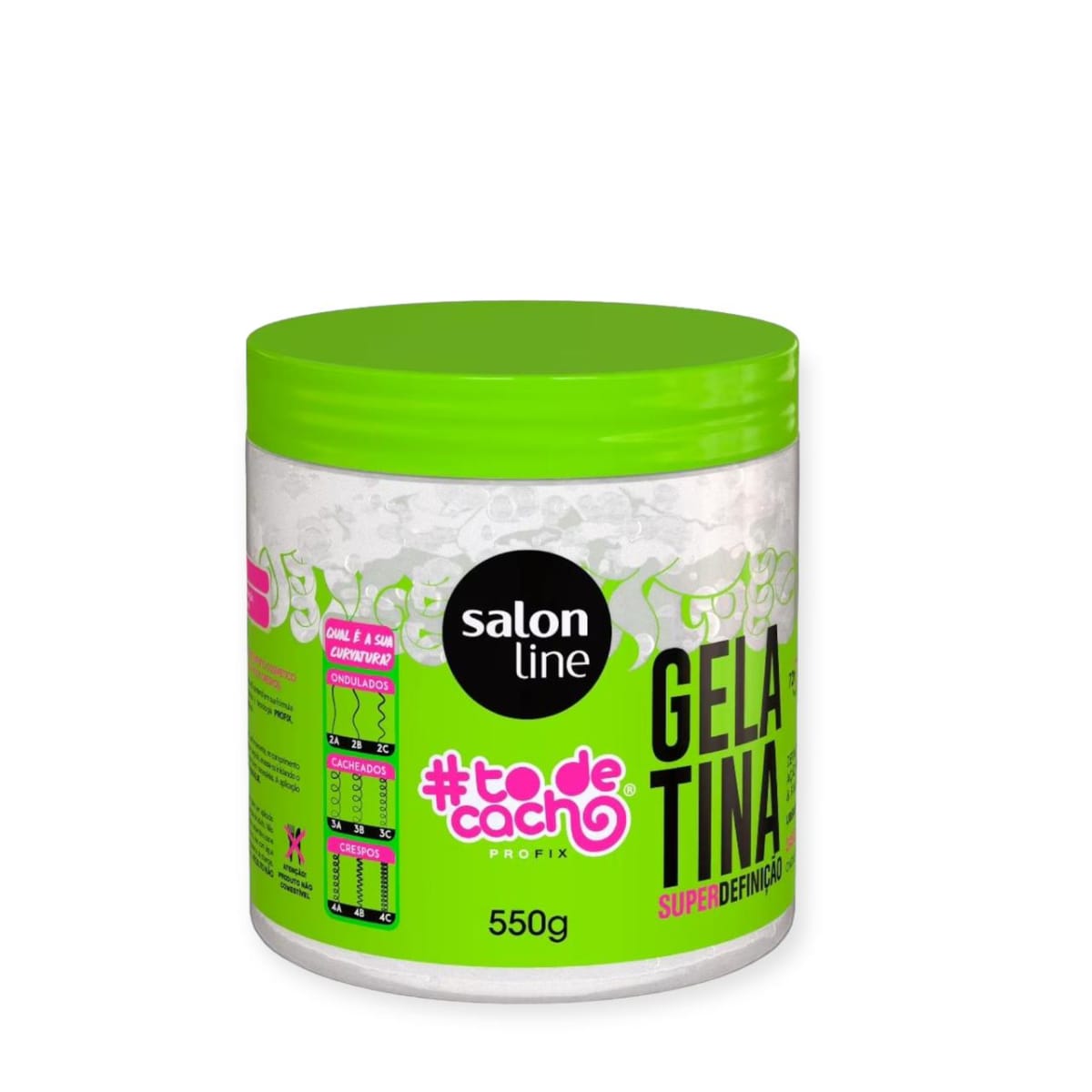 Gelatina Super Definición #To De Cachos 550g Salon Line®