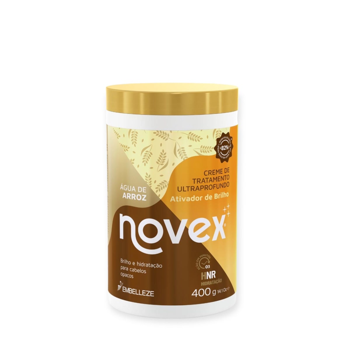 Tratamiento Brillo Mágico Agua De Arroz 400g Novex®