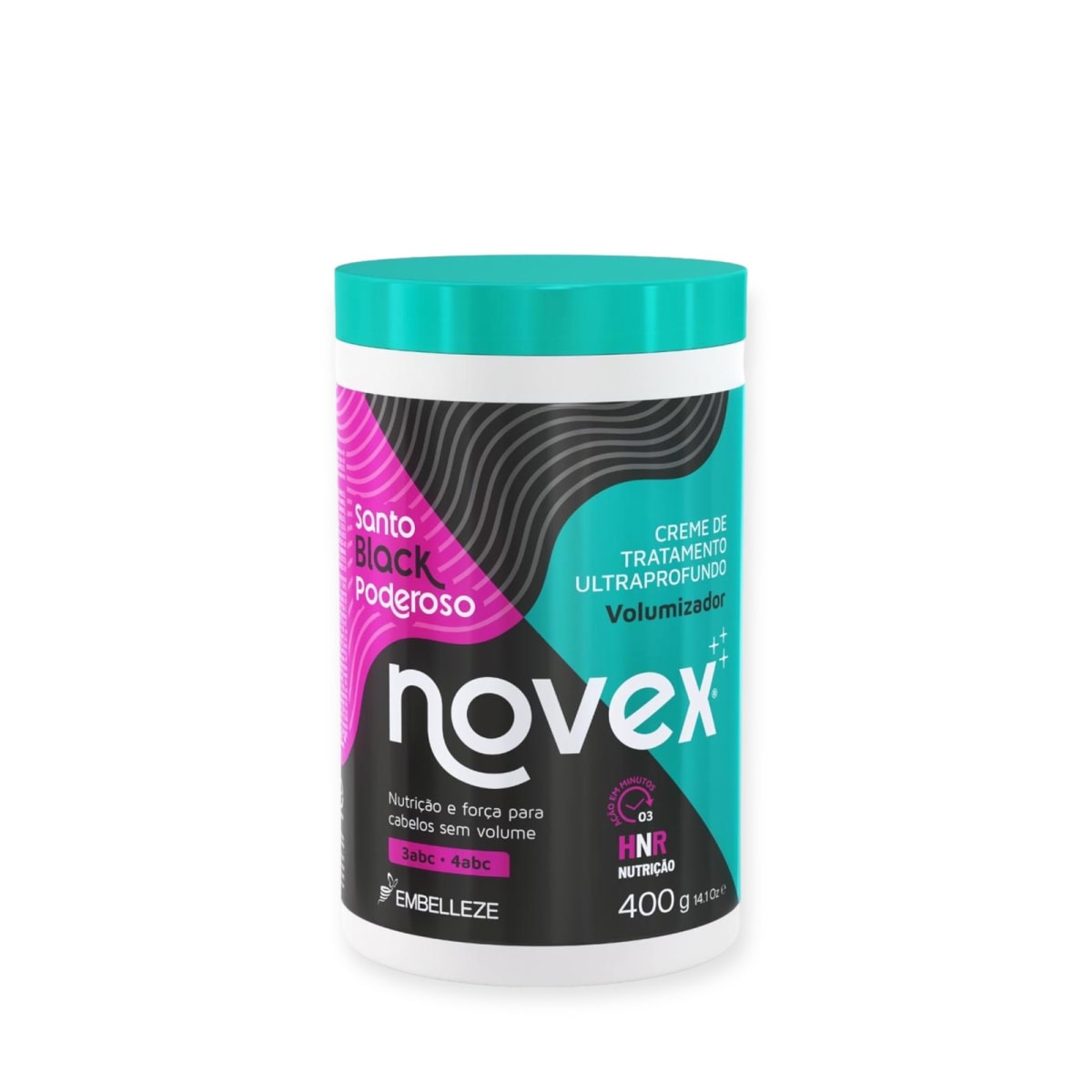 Tratamiento Santto Black Poderoso 400g Novex®