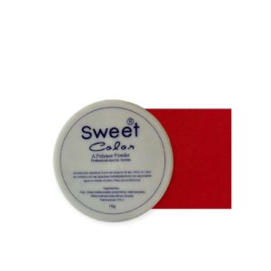 Polvo Acrylico 001 Rojo Sweet Color®